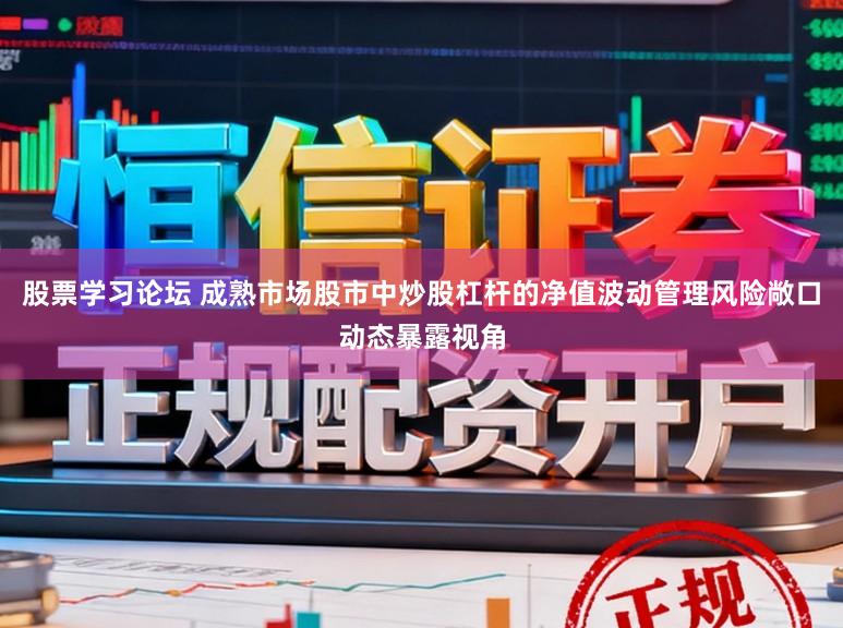 股票学习论坛 成熟市场股市中炒股杠杆的净值波动管理风险敞口动态暴露视角
