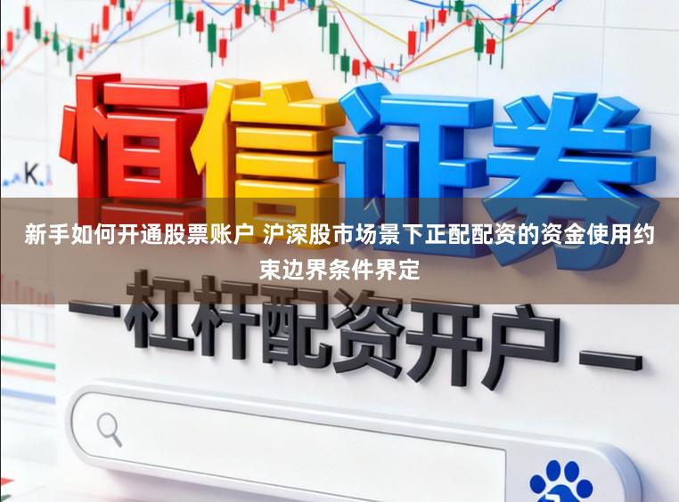 新手如何开通股票账户 沪深股市场景下正配配资的资金使用约束边界条件界定
