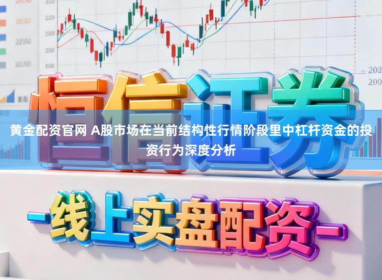 黄金配资官网 A股市场在当前结构性行情阶段里中杠杆资金的投资行为深度分析