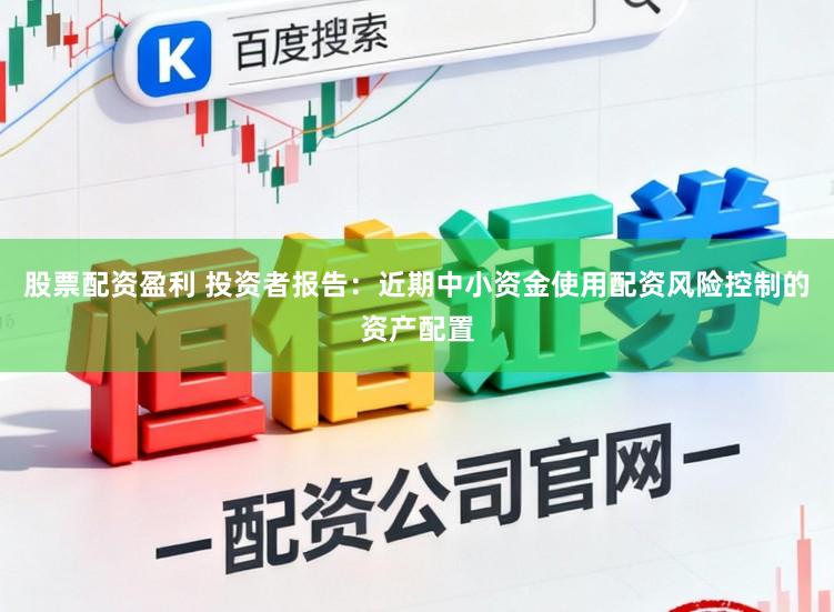 股票配资盈利 投资者报告：近期中小资金使用配资风险控制的资产配置